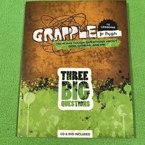 Grapple Tackling Tough Questions About God, Others, And Me CD & DVD Included SC